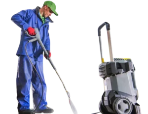 Commercial pressure washing